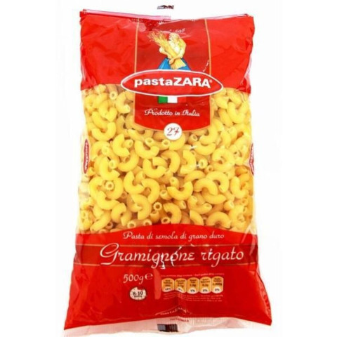 Nui Ý chữ C 27 Pasta Zara 500g