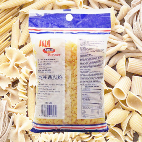 Nui tôm khô Safoco 500g