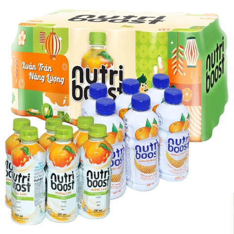 Sữa trái cây Nutriboost hương cam 297ml