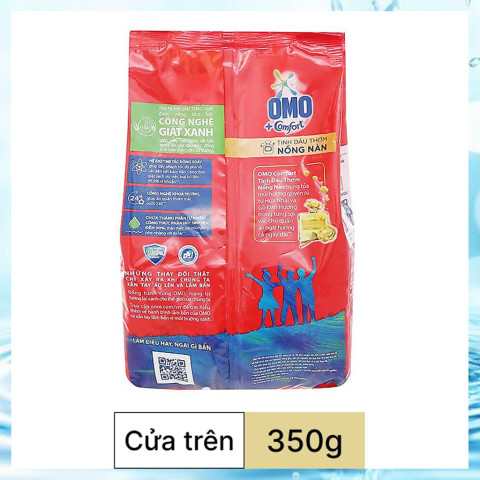 Bột giặt OMO Comfort tinh dầu thơm 350g