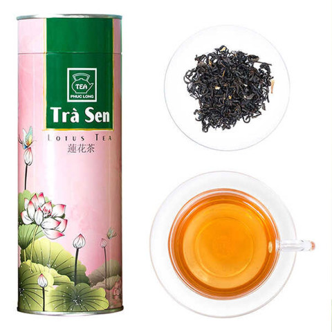 Trà Sen Phúc Long Lon Giấy 100g