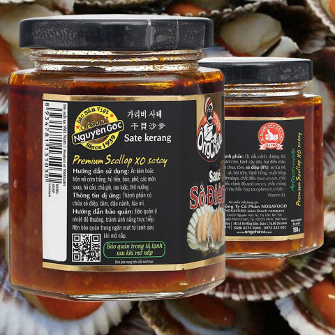 Sa tế sò điệp XO Ông Chà Và hũ 180g