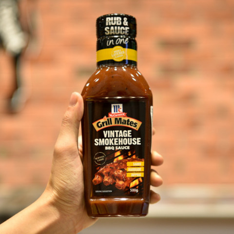 Sốt ướp BBQ McCormick vị khói 500g F122806
