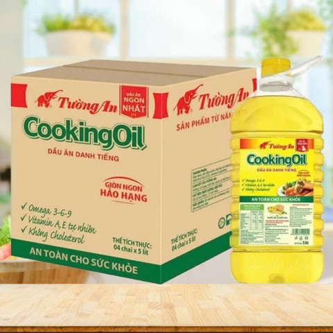 Dầu thực vật Tường An Cooking Oil 5 lít