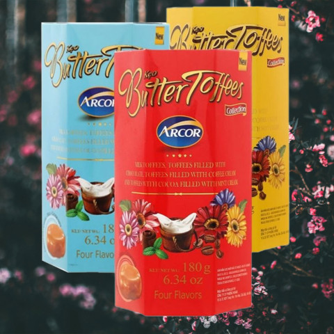 Kẹo mềm Arcor Butter Toffees 180g