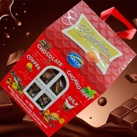 Kẹo mềm Arcor Butter Toffees ngôi nhà 180g
