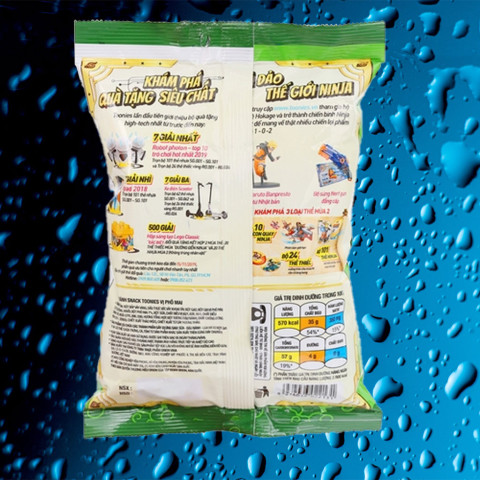 Snack vị phô mai Toonies 60g