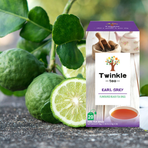 Trà Twinkle Earl Grey 1.8g x 20 túi