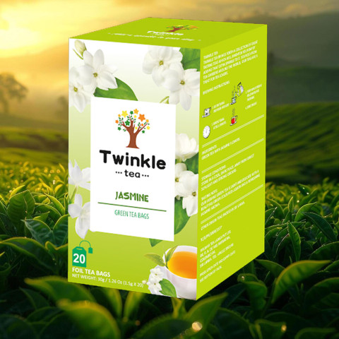 Trà Hương Nhài Twinkle Jasmine 1.5g x 20 Gói