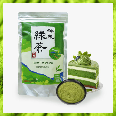Bột trà xanh Matcha Nhật Bản Uji Yanoen 500gr