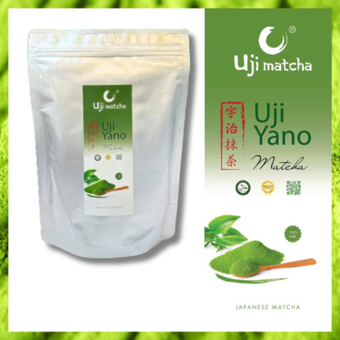 Bột trà xanh Matcha Nhật Bản Uji Yanoen 500gr