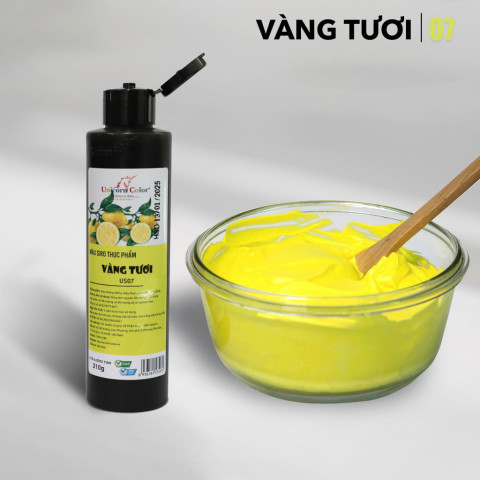 Màu thực phẩm vàng tươi Unicorn 210gr