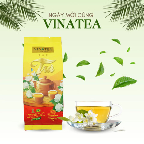Trà xanh hương nhài Vinatea 70g