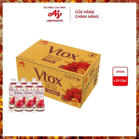 Thức uống giấm gạo Vtox - Vị Nho