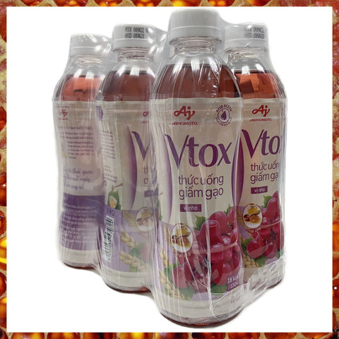 Thức uống giấm gạo Vtox - Vị Nho