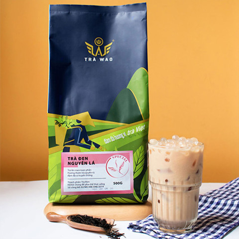 Trà Đen Nguyên Lá WAO 500gr