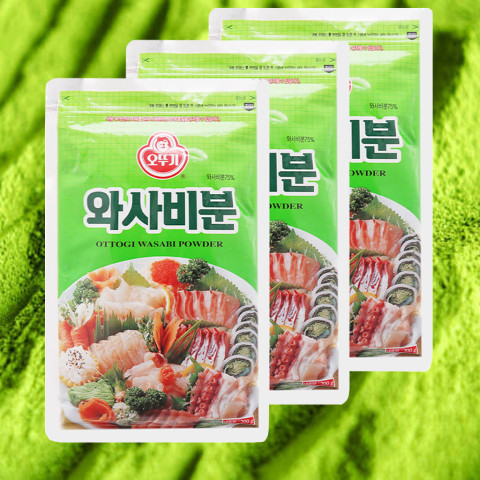 Bột mù tạt xanh wasabi Ottogi 300g
