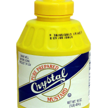 Mù tạt vàng Crystal 454g