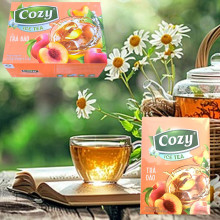 Trà hương đào hòa tan Cozy Ice Tea 270g (18 gói x 15g)