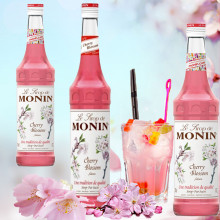 Sirô Hoa Anh Đào Monin Cherry Blossom Syrup 700ml