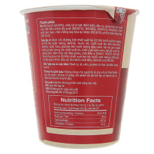 Mì bò hầm Ottogi vị cay 15 ly 62g