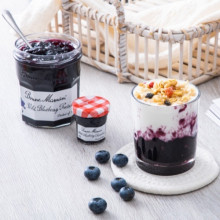 Mứt việt quất Bonne Maman Blueberry Preserved 370g
