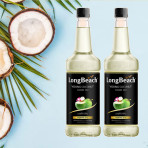 Sirô Dừa Non LongBeach Young Coconut Syrup 740ml