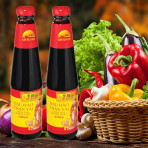 Dầu hào Thần Tài Lee Kum Kee Choy Sun chai 510gr