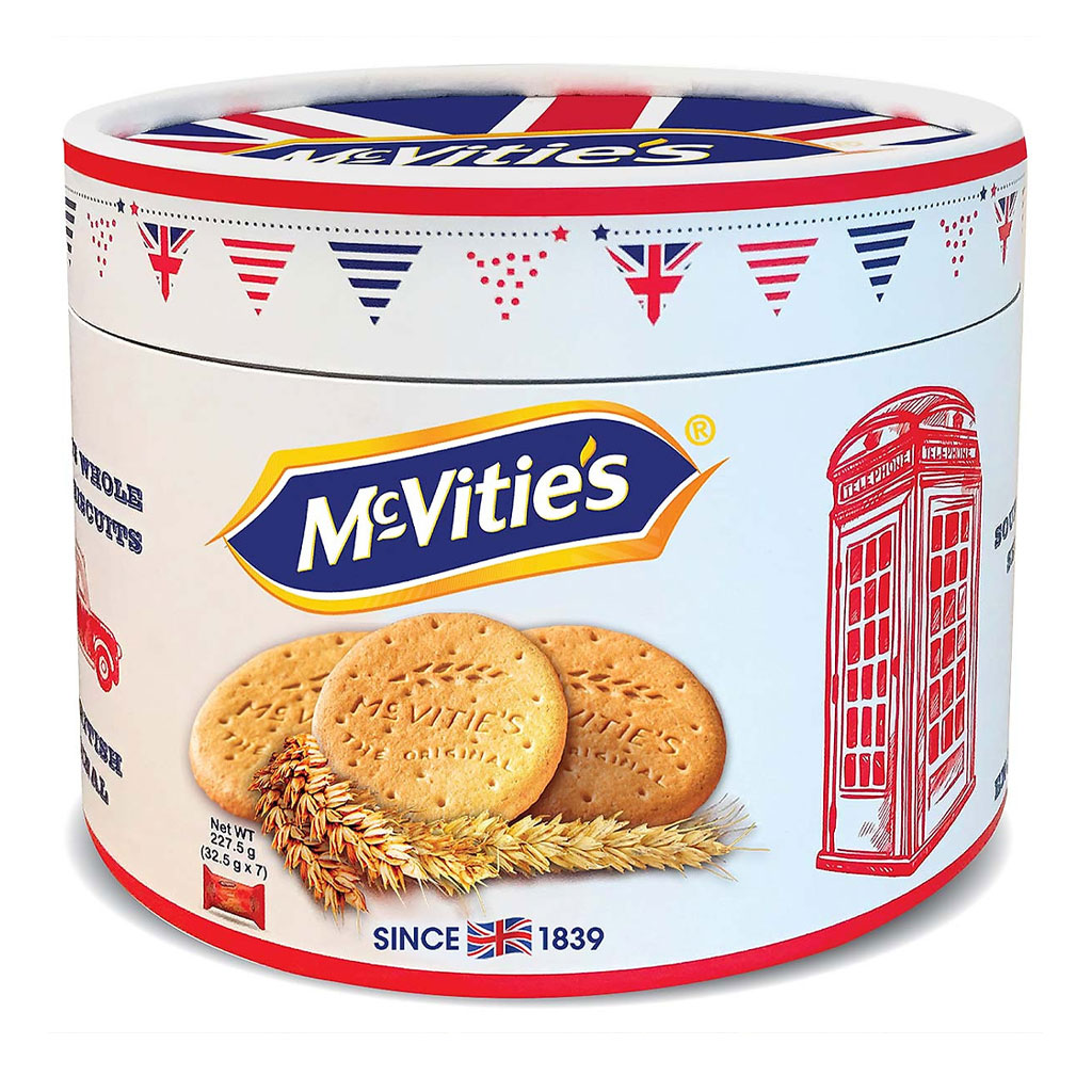 Phong Vân | Bánh Quy Lúa Mì Nguyên Cám McVitie’s Digestive Mini 227,5g ...