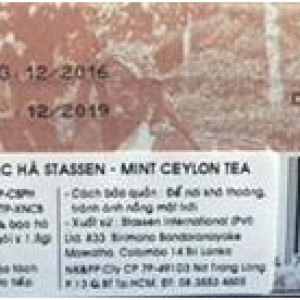 Trà bạc hà Stassen Mint Tea 38g