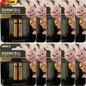 Pin kiềm Duracell Everyday AAA2 000033