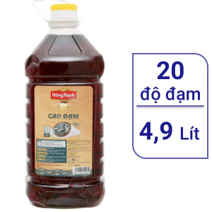 Nước mắm Hồng Hạnh 20N can 4,9 lít