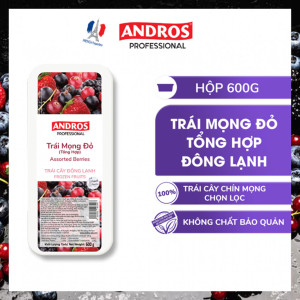 Trái Mọng Tổng Hợp Đông Lạnh Andros 600gr