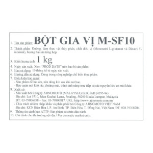 Bột gia vị M-SF10 gói 1kg