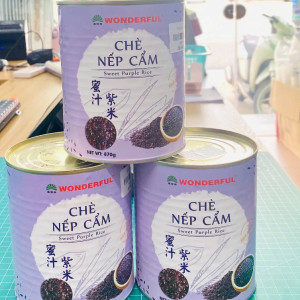 Chè Nếp Cẩm Wonderful Sweet Purple Rice 870gr