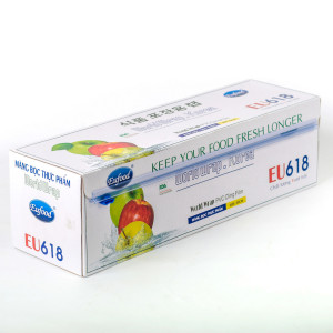 Màng bọc thực phẩm 618 có hộp 45cm x 500m