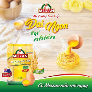 Mì trứng cao cấp Meizan 250g