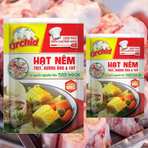 Hạt Nêm Orchid Thịt, Xương Ống và Tủy 10kg