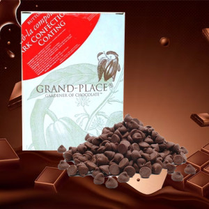 Sô-cô-la Grand-Place Chips Đen Puratos 2.5kg