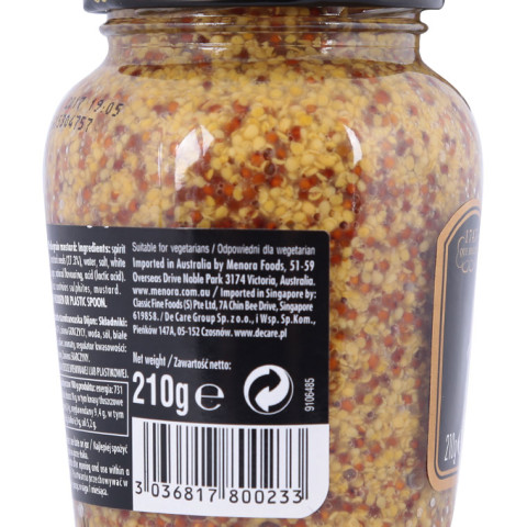 Mù tạt vàng nguyên hạt Maille 210G