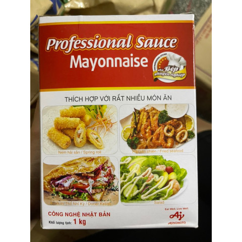 Sốt Mayonnaise Aji-mayo® Professional Sauce 1kg