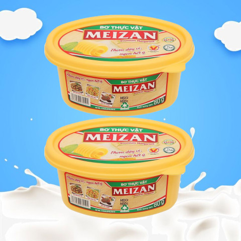 Bơ thực vật Meizan 80g