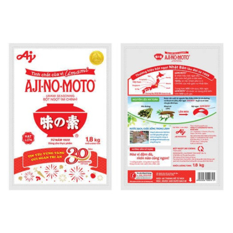 Bột ngọt Ajinomoto 1.8kg