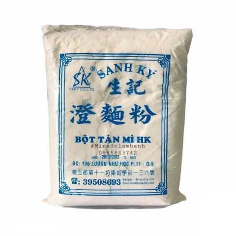 Bột tàn mì - tinh bột lúa mì