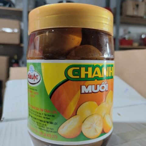 Chanh Muối Trái Tấn Lộc 900g
