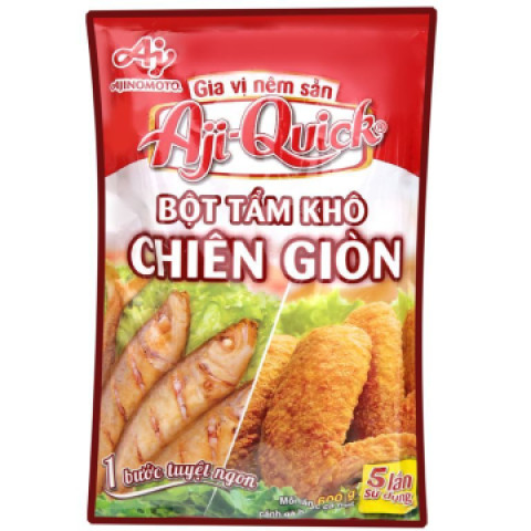 Bột tẩm khô chiên giòn Aji-Quick 210g
