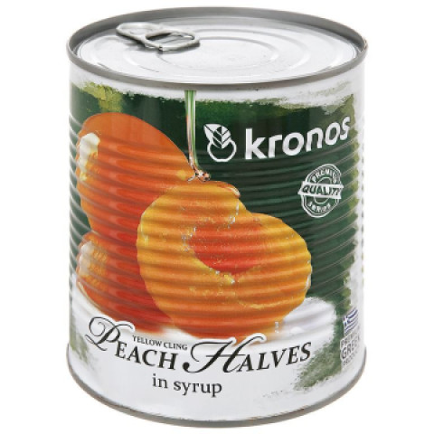 Đào ngâm Kronos Peach Halves in Syrup 820g