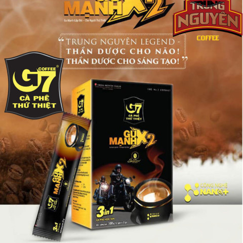 Cà phê bột 3 in 1 hộp 300g