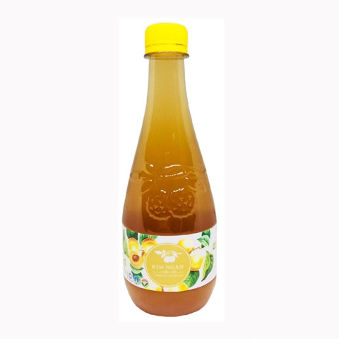 Giấm Mơ Kim Ngân chai 450 ml