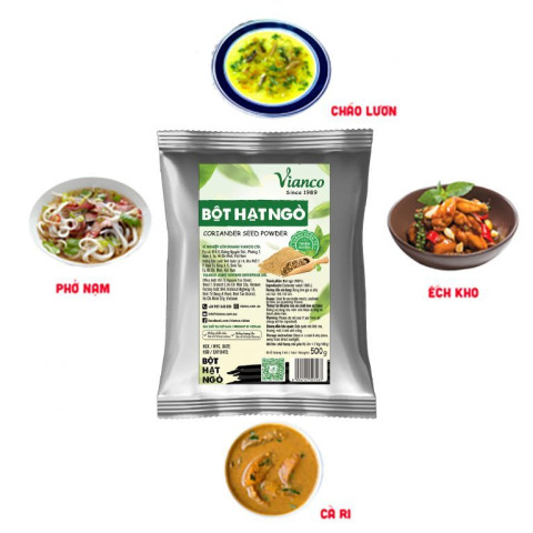 Bột hạt ngò Vianco 500g